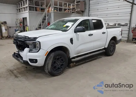 2025 Ford Ranger Xlt из США, поврежденный, VIN 1FTER4HPXSLE08267